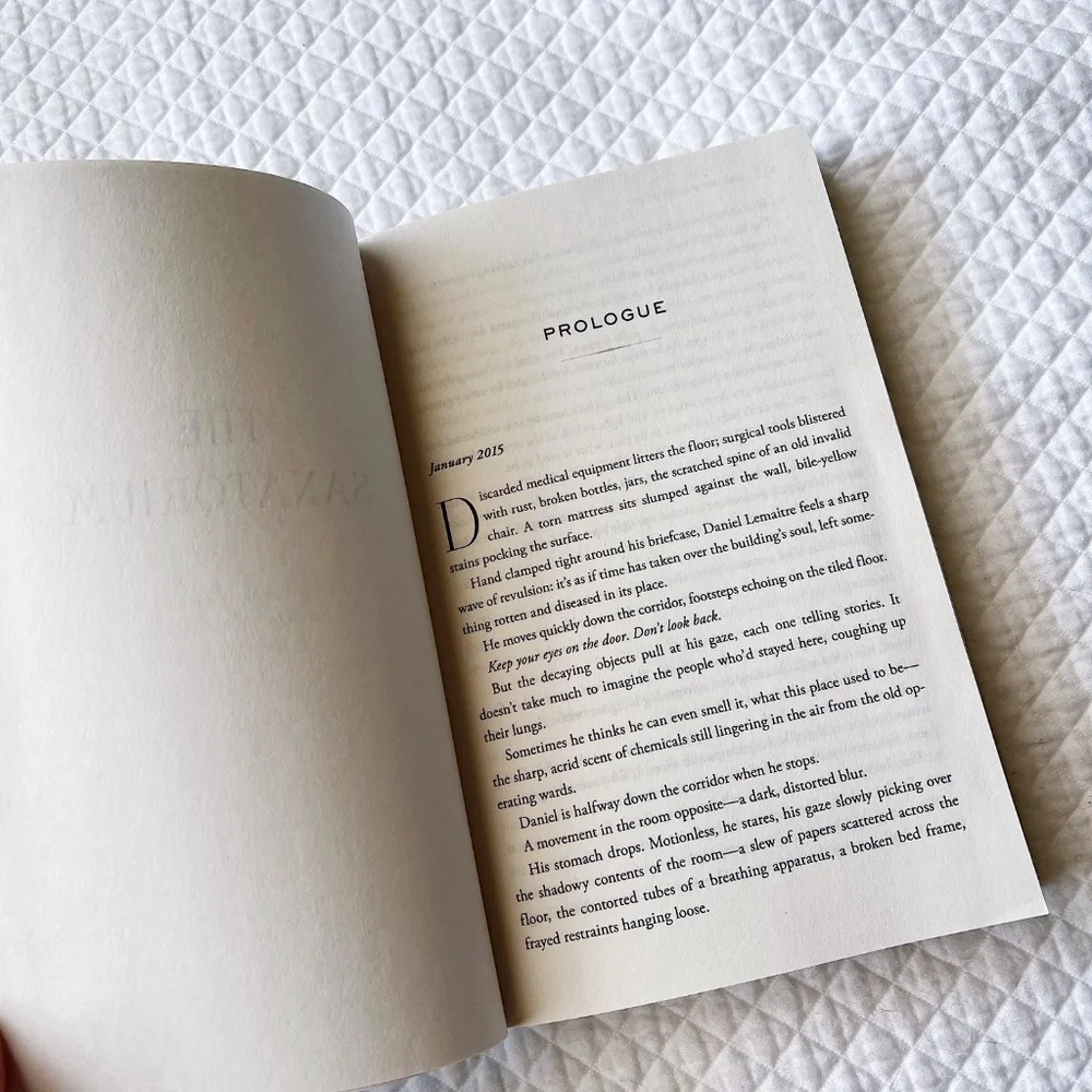 Sarah Pearse The Sanatorium Paperback Book